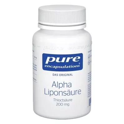 PURE ENCAPSULATIONS Kapsler med alfa-liponsyre, 60 kapsler PURE ENCAPSULATIONS Kapsler med alfa-liponsyre, 60 kapsler