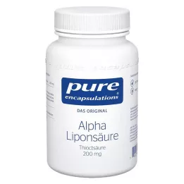 PURE ENCAPSULATIONS Kapsler med alfa-liponsyre, 120 kapsler