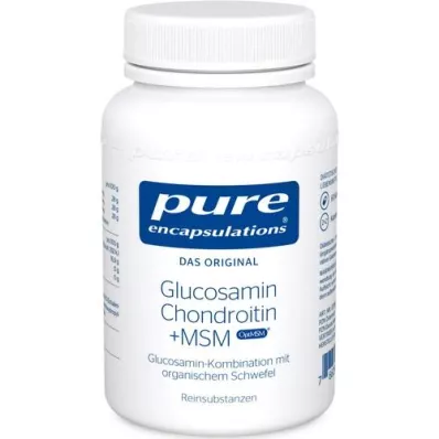 PURE ENCAPSULATIONS Glukosamin+Chondr.+MSM Kapsler, 60 stk
