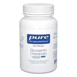 PURE ENCAPSULATIONS Glukosamin+Chondr.+MSM Kapsler, 60 stk