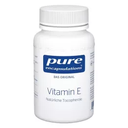PURE ENCAPSULATIONS Vitamin E-kapsler, 90 kapsler
