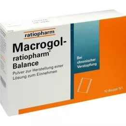 MACROGOL-ratiopharm Balance Plv.z.H.e.L.z.Einn. 10 stk