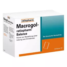 MACROGOL-ratiopharm Balance Plv.z.H.e.L.z.Einn. 30 stk