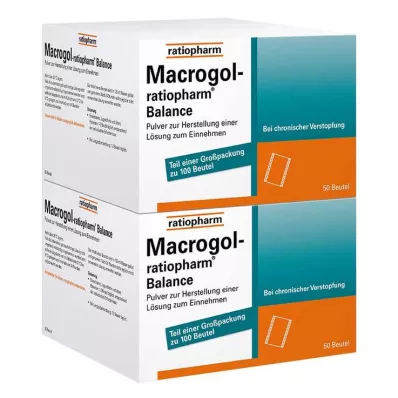 MACROGOL-ratiopharm Balance Plv.z.H.e.L.z.Einn. 100 stk