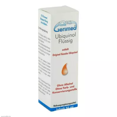 Q10 GERIMED Ubikinol flytende, 50 ml Q10 GERIMED Ubikinol flytende, 50 ml