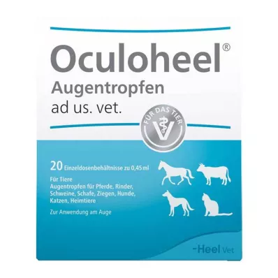 Oculoheel øyedråper til kjæledyr/husholdningsdyr, 20 stk Oculoheel øyedråper til kjæledyr/husholdningsdyr, 20 stk