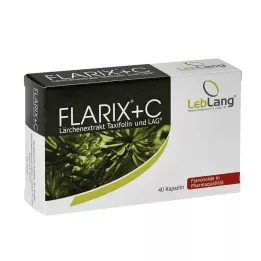 FLARIX+C Taxifolin-kapsler med lerkeekstrakt, 40 stk