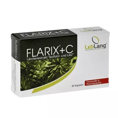 Flarix + C Lerkekstrakt Taxifolin Kapsler, 40 stk Flarix + C Lerkekstrakt Taxifolin Kapsler, 40 stk