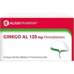 GINKGO AL 120 mg filmdrasjerte tabletter, 30 stk