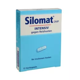 SILOMAT DMP Intensive anti-irriterende hoste harde kapsler, 12 stk