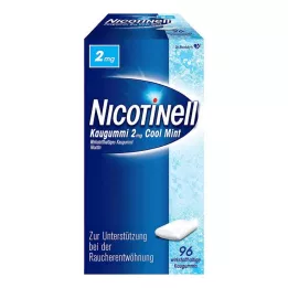 NICOTINELL Tyggegummi Cool Mint 2 mg, 96 stk