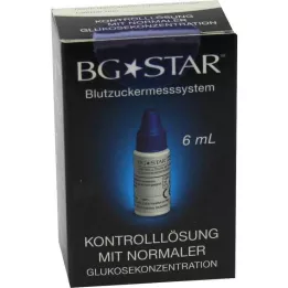 BGSTAR Kontrolløsning normal, 6 ml