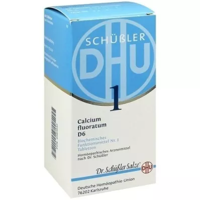 BIOCHEMIE DHU 1 Calcium fluoratum D 6 tabletter, 420 stk