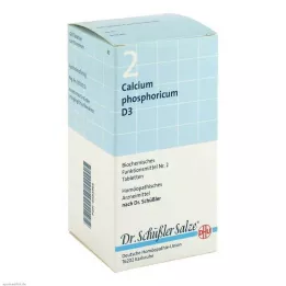DHU Schüßler salt nr. 2 Calcium phosphoricum D3 tabletter, 420 stk