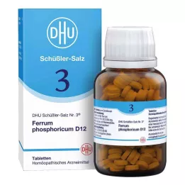 BIOCHEMIE DHU 3 Ferrum phosphoricum D 12 tabletter, 420 stk