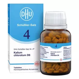 DHU Schüßler salt nr. 4 kaliumkloratum D6 tabletter, 420 stk