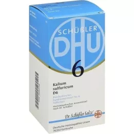 BIOCHEMIE DHU 6 Kalium sulphuricum D 6 tabletter, 420 stk