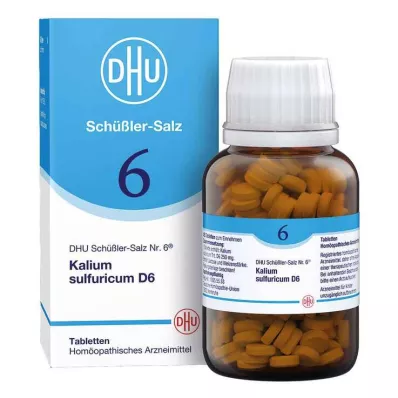 DHU Schüßler salt nr. 6 Kalium sulfuricum D6 tabletter, 420 stk