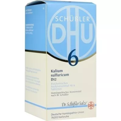 BIOCHEMIE DHU 6 Kalium sulphuricum D 12 tabletter, 420 stk
