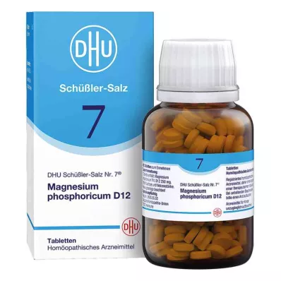 DHU Schüßler salt nummer 7 Magnesium phosphoricum D12 tabletter (420 stykker) DHU Schüßler salt nummer 7 Magnesium phosphoricum D12 tabletter (420 stykker)