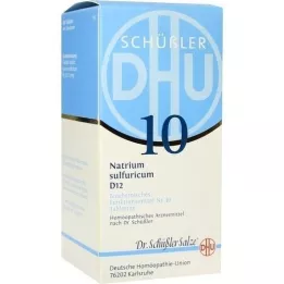 BIOCHEMIE DHU 10 Natrium sulfuricum D 12 tabletter, 420 stk