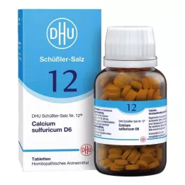 DHU Schüßler salt nr. 12 Calcium sulfuricum D6 tabletter, 420 stk