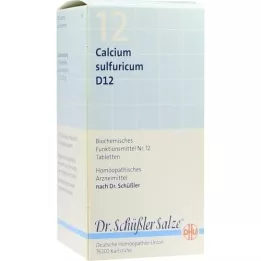 BIOCHEMIE DHU Calcium sulfuricum D 12 tabletter, 420 stk