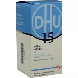 BIOCHEMIE DHU 15 Kalium jodatum D 6 tabletter, 420 stk
