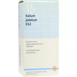 BIOCHEMIE DHU 15 Kalium jodatum D 12 tabletter, 420 stk