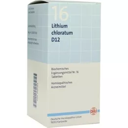 BIOCHEMIE DHU 16 Litium chloratum D 12 tabletter, 420 stk