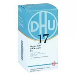 BIOCHEMIE DHU 17 Manganum sulphuricum D 12 tbl, 420 stk