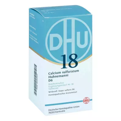 Biokjemi Dhu 18 Calcium sulfuratum D6 tabletter (420 stykker) Biokjemi Dhu 18 Calcium sulfuratum D6 tabletter (420 stykker)