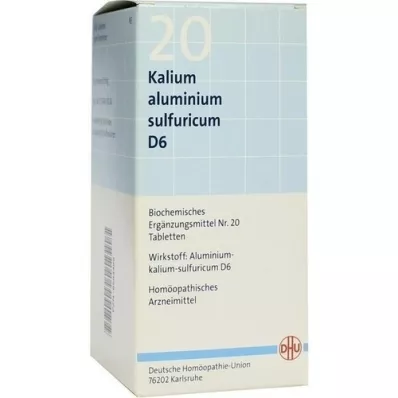 BIOCHEMIE DHU 20 Kaliumalun.svovel.D 6 tabletter, 420 stk