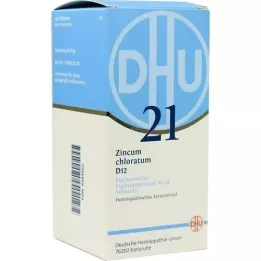 BIOCHEMIE DHU 21 Zincum chloratum D 12 tabletter, 420 stk