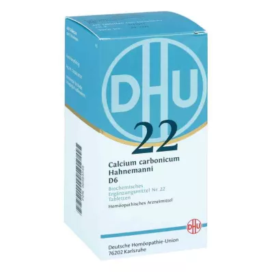DHU 22 Calcium carbonicum D6-tabletter (420 stykker) DHU 22 Calcium carbonicum D6-tabletter (420 stykker)