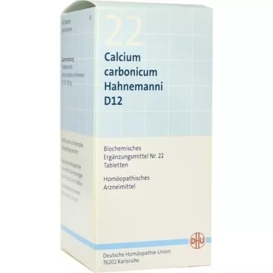 BIOCHEMIE DHU 22 Calcium carbonicum D 12 tabletter, 420 stk