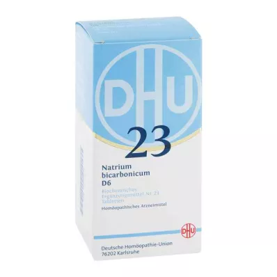 DHU 23 natriumbikarbonicum D6-tabletter (420 stykker) DHU 23 natriumbikarbonicum D6-tabletter (420 stykker)