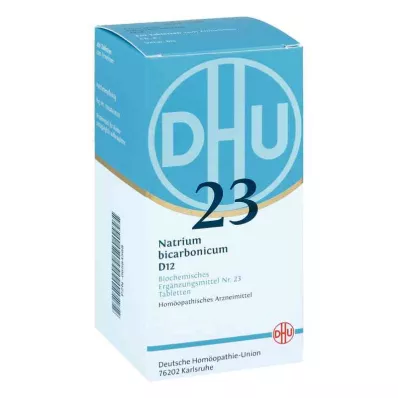 BIOCHEMIE DHU 23 Natrium bicarbonicum D 12 tbl, 420 stk