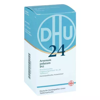 BIOCHEMIE DHU 24 Arsenum jodatum D 12 tabletter, 420 stk