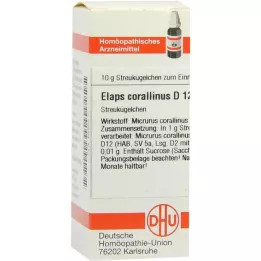 DHU Elaps corallinus D 12 kuler, 10 g