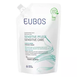 EUBOS SENSITIVE Dusj & Cream Refill, 400 ml