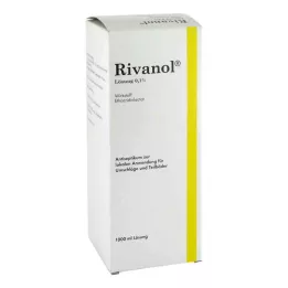 RIVANOL Løsning 0,1 %, 1000 ml