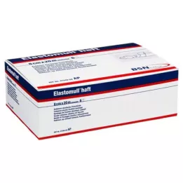 ELASTOMULL selvklebende 8 cmx20 m fikseringsbandasje, 6 stk