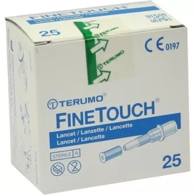 TERUMO FineTouch engangslansett, 25 stk