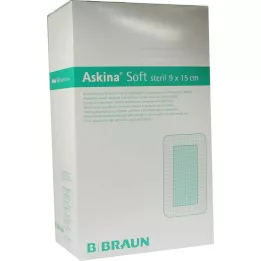 Askina Myk sårbandasje 9x15, 40 stk