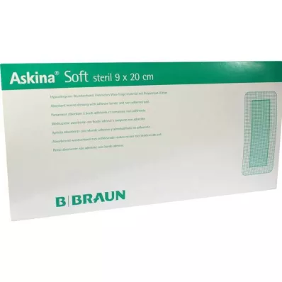 ASKINA Myk sårbandasje 9x20 cm steril, 30 stk ASKINA Myk sårbandasje 9x20 cm steril, 30 stk