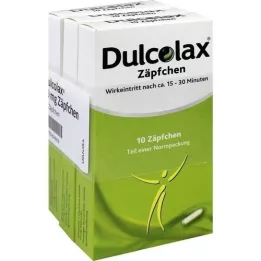 DULCOLAX Stikkpiller, 30 stk
