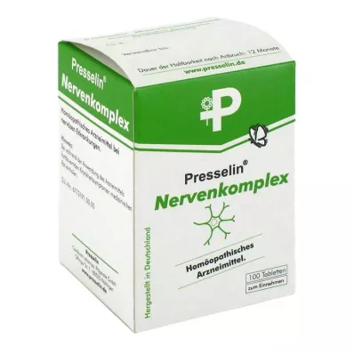 PRESSELIN Nervekomplekstabletter, 100 stk PRESSELIN Nervekomplekstabletter, 100 stk