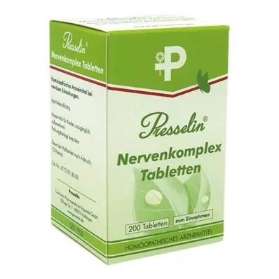 Presselin nervekompleks tabletter, 200 stk Presselin nervekompleks tabletter, 200 stk
