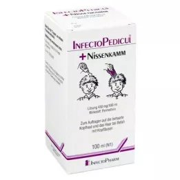 INFECTOPEDICUL Løsning + nitratkam, 100 ml